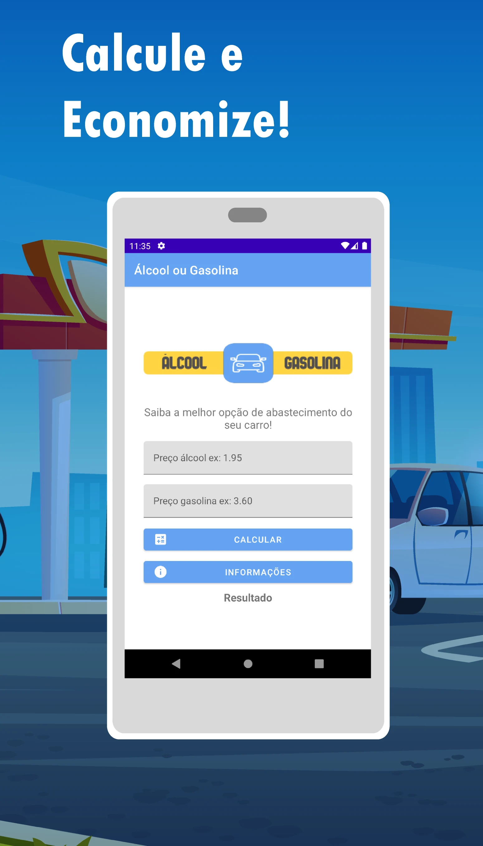 Álcool ou Gasolina screenshot